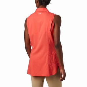 Columbia Silver Ridge™ Lite Sleeveless Skjorta Dam Röda (PBZFN7039)